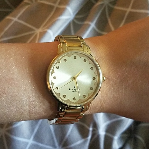 Kate Spade Gold Gramercy Watch - Picture 3 of 3
